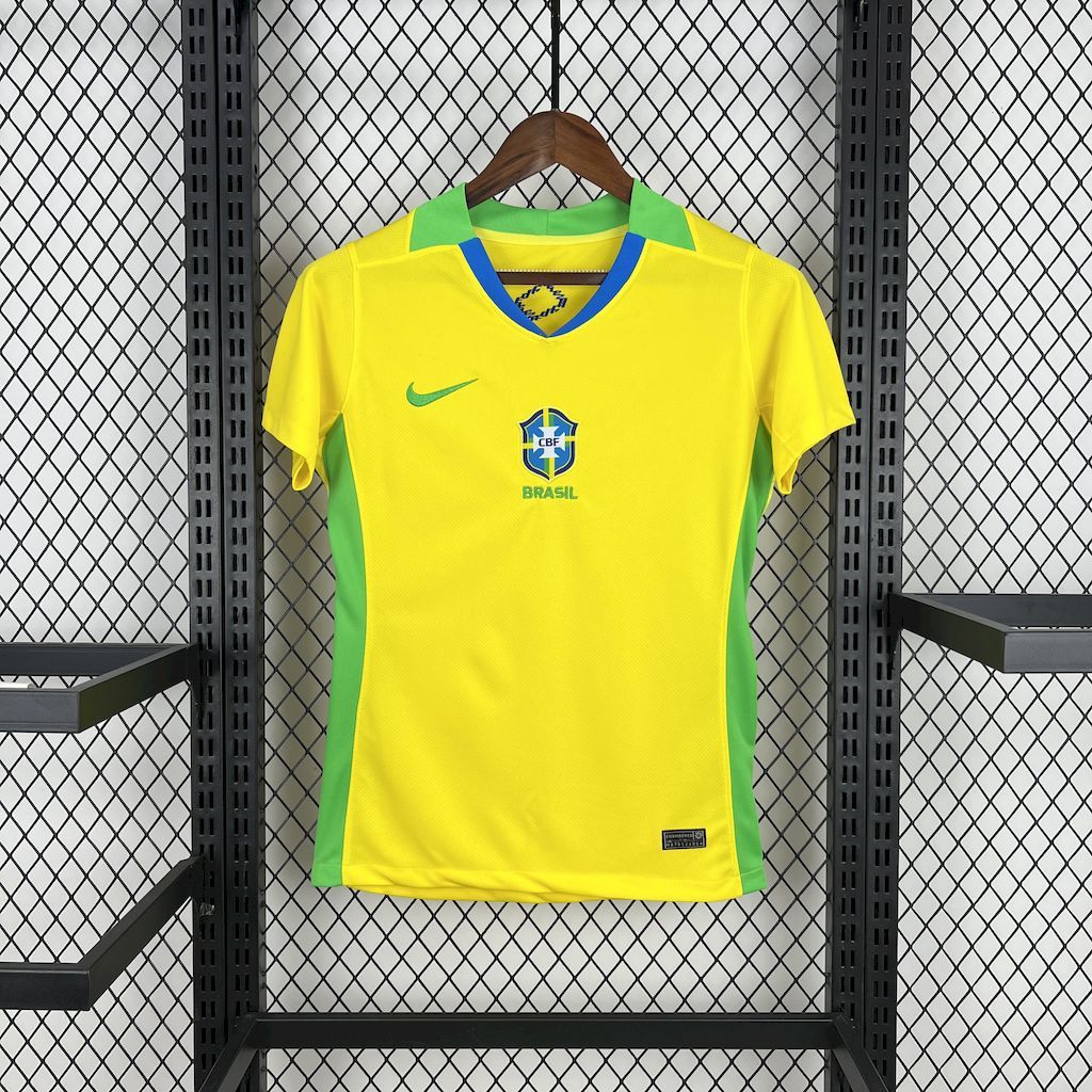 Brazil 2025-26 Home Womens Jersey
