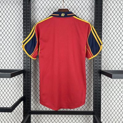 Spain 1998 Home Retro Jersey