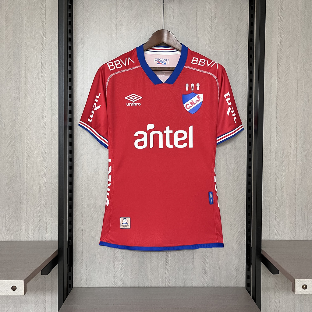 2025-26 Uruguay Nacional Red Jersey