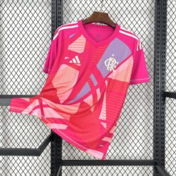 Flamengo 2025-26 Pink goalkeeper uniform Jersey
