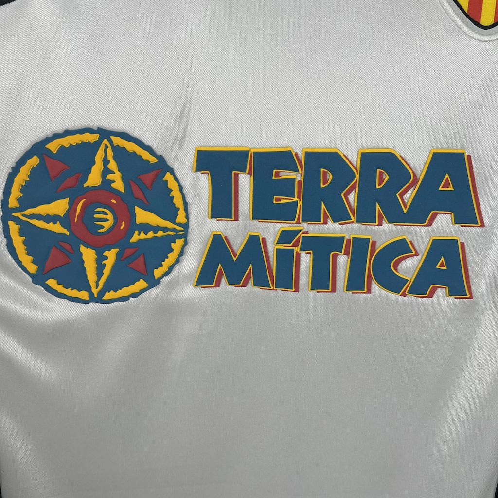 Valencia CF 2000-01 Home Retro Jersey