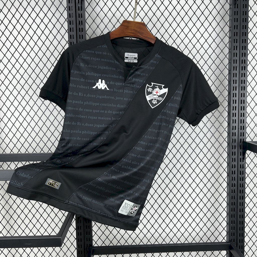 Vasco da Gama 202425 Black Jersey Vasco da Gama 202425 Black Jersey