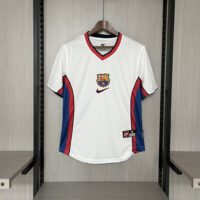 Retro Barcelona 1998-99 White Jersey