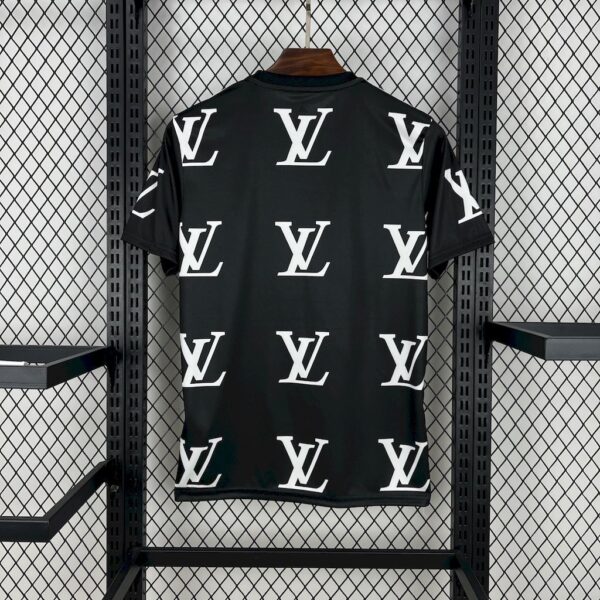 Real Madrid 2025 26 Louis Vuitton Joint Edition Black Jersey