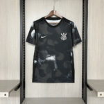 2025-26 Corinthians pre-match black jersey