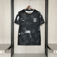 2025-26 Corinthians pre-match black jersey 2025-26 Corinthians pre-match black jersey