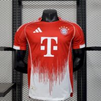 Bayern Munich 2025-26 Home Jersey Player Version