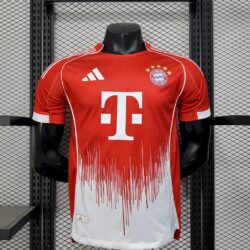 Bayern Munich 2025-26 Home Jersey Player Version