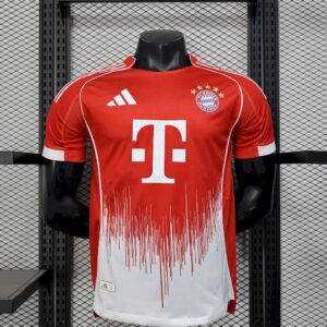 Bayern Munich 2025 26 Home Jersey Player Version