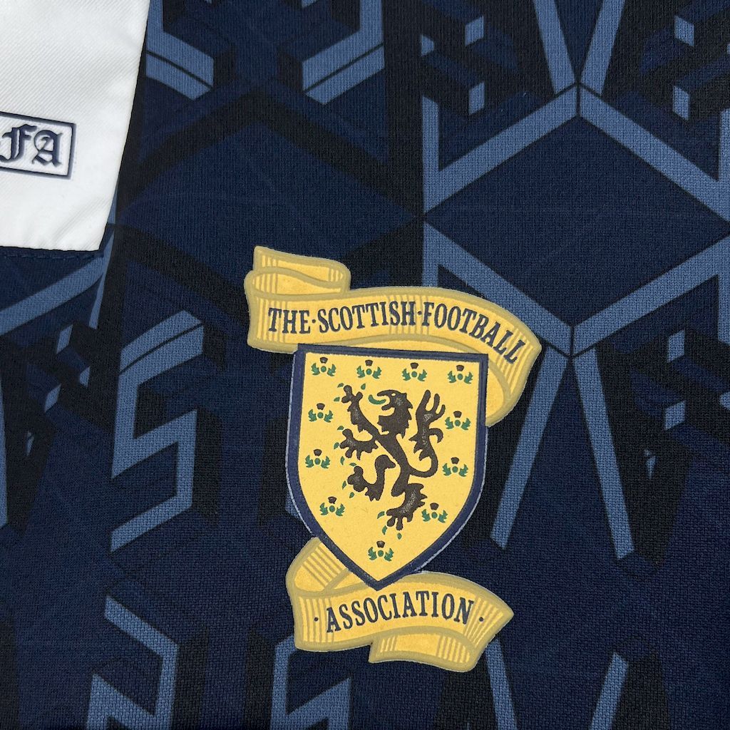 35082f15e4ad4f3883e2a912b2f3b2d3 Scotland 1992-93 Home Retro Jersey