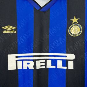Inter Milan 1995-96 Home Retro Jersey - Image 3