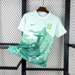 Brazil 2025-26 Green and white Jersey