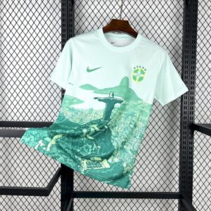 Brazil 2025 26 Green and white Jersey