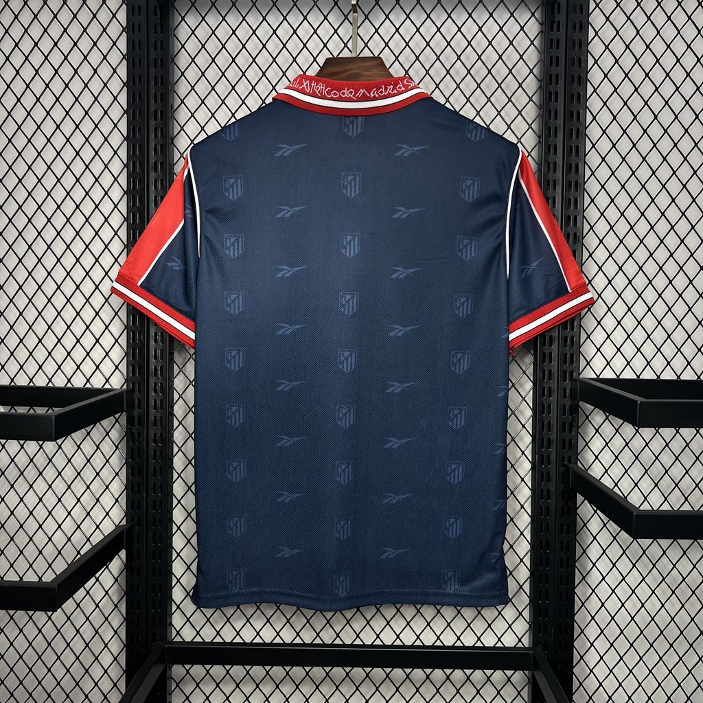 Atletico Madrid 1998-99 Away Retro Jersey