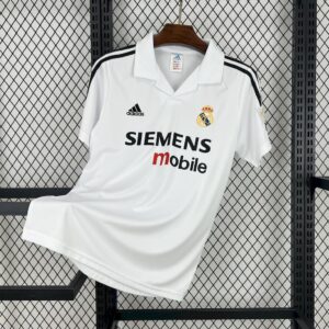Real Madrid 2002-03 Home Retro Jersey