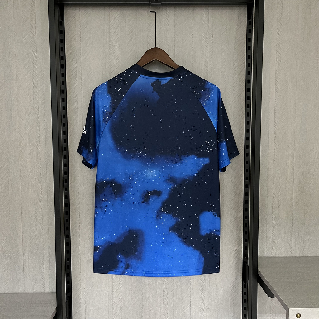 Retro Real Madrid 201819EA Joint Edition Blue