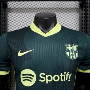 Barcelona 202425 Dark green training Jersey Player Version - Image 3