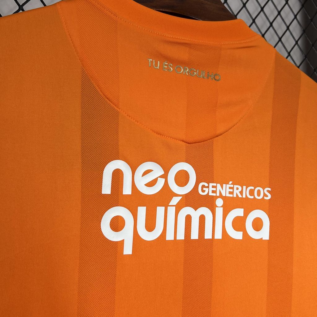 Corinthians 2010 Orange Color Retro Jersey