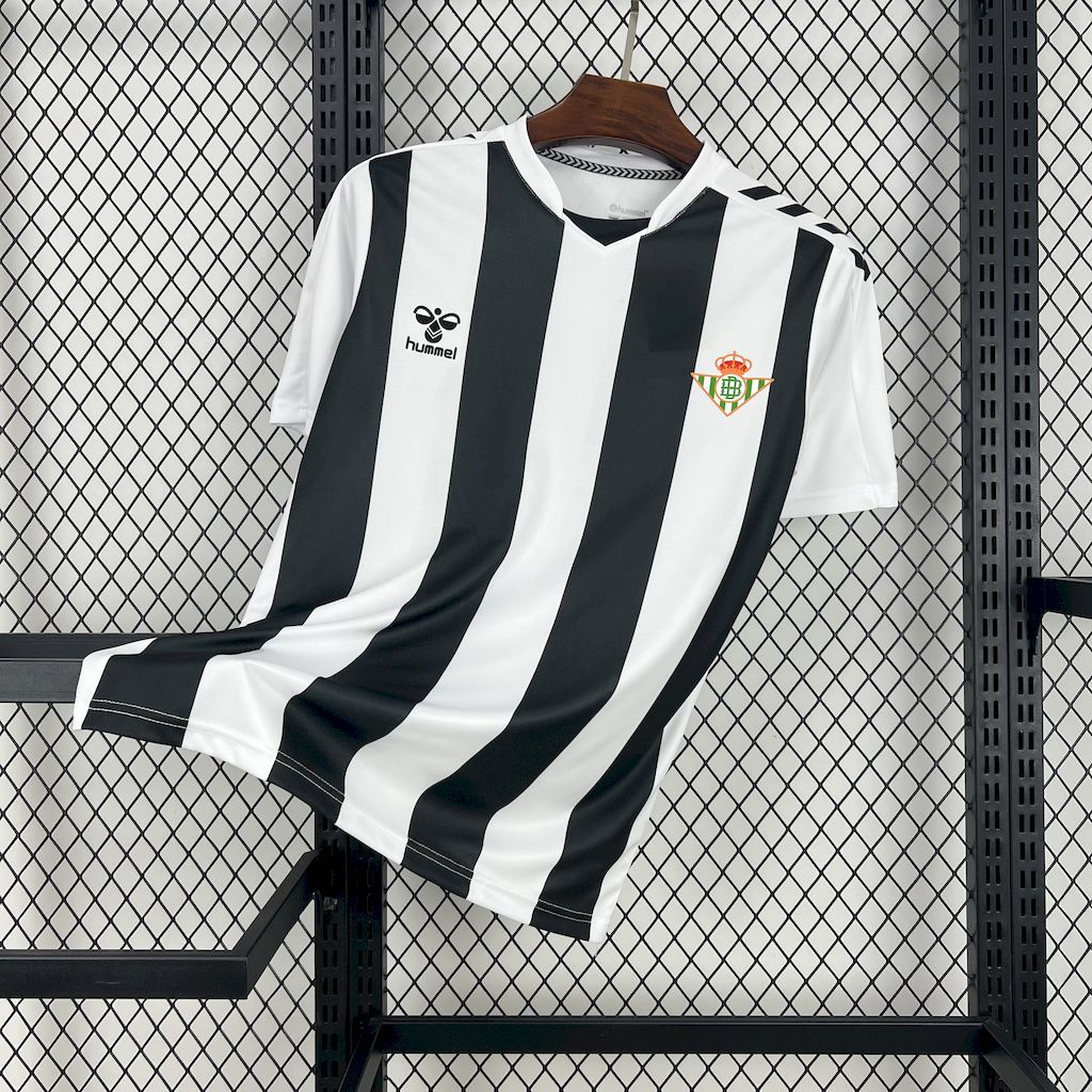 Real Betis 2025-26 Black and white special edition Jersey Real Betis 2025-26 Black and white special edition Jersey