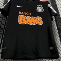 395013e1172b4263b775f820be7eb7b0 Santos 2011-12 Black Retro Jersey