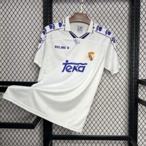 Real Madrid 1994-96 Home Retro Jersey - Image 3