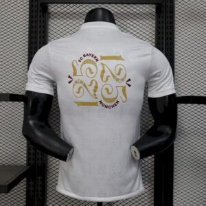 Bayern Munich 202425 Anniversary Tee - White Jersey Player Version - Image 2