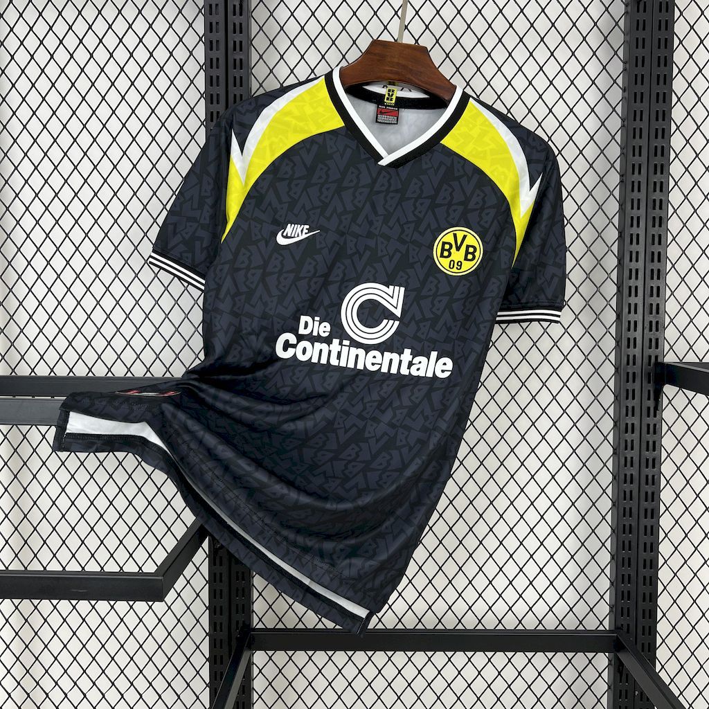 Borussia Dortmund 1995-96 Away Retro Jersey