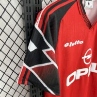 AC Milan 1998-99 Away Red Retro Jersey
