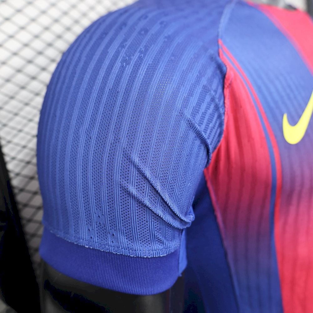 Barcelona 2025-26 Home Jersey Player Version
