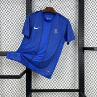 Paris Saint-Germain 2025-26 Pre-match training blue Jersey Paris Saint-Germain 2025-26 Pre-match training blue Jersey