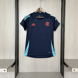 Women' 2025-26 Flamengo Training Wear Dark Blue Jersey