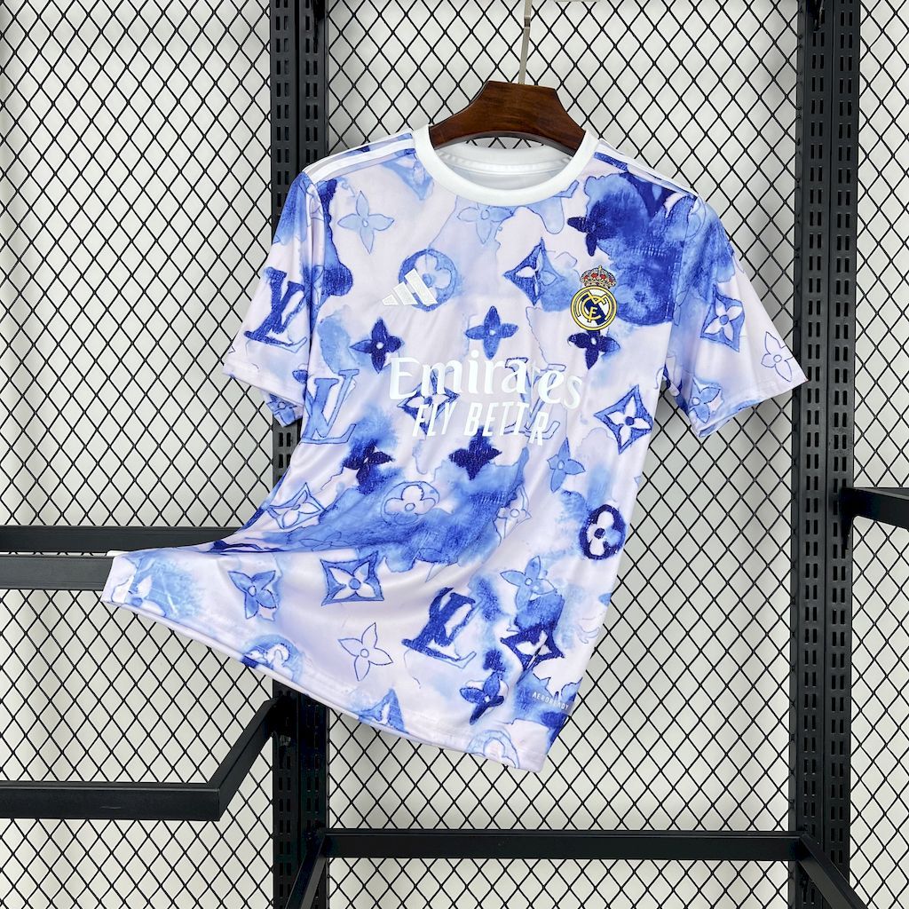 Real Madrid 2025-26 Louis Vuitton Joint Edition Jersey Real Madrid 2025 26 Louis Vuitton Joint Edition Jersey