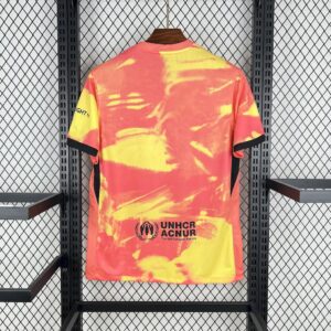 Barcelona 2025 26 Orange pre match training Jersey