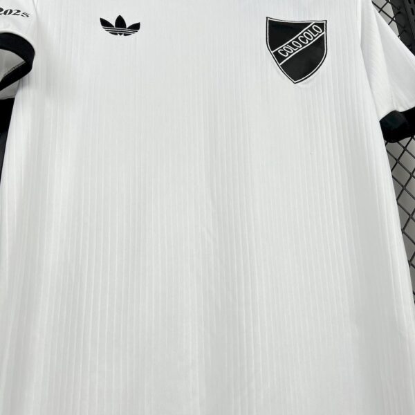 Colo Colo 2025 26 Casual retro style white Jersey