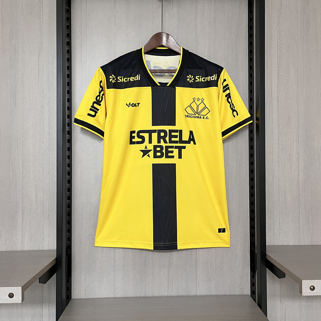 2025-26 Criciúma Home Jersey