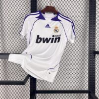 Real Madrid 2007-08 Home Retro Jersey