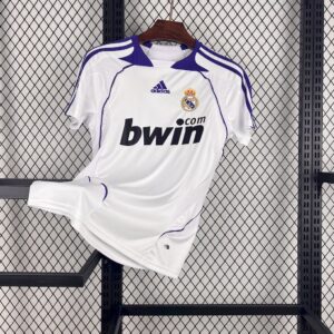 Real Madrid 2007-08 Home Retro Jersey