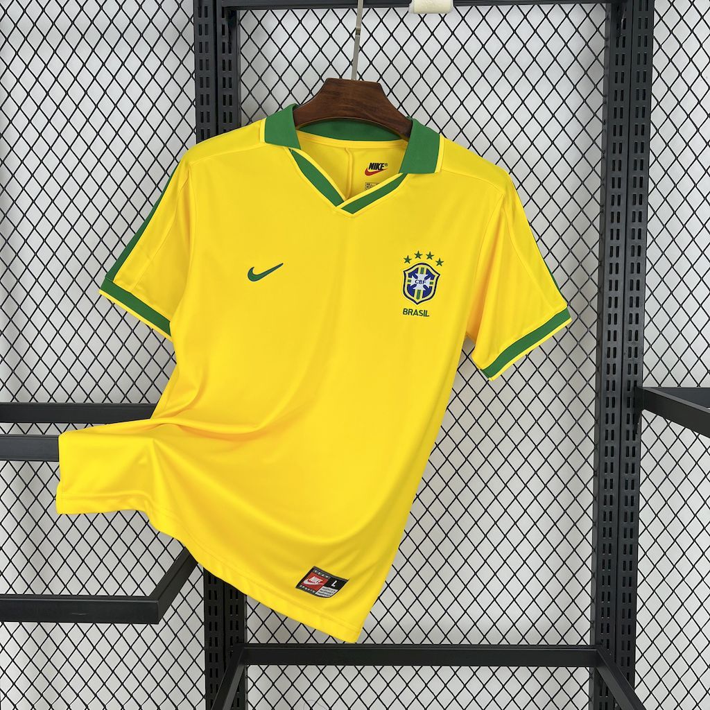 Brazil 1997 Home Retro Jersey Brazil 1997 Home Retro Jersey
