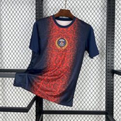 Paris Saint-Germain 2025-26 (CAMPEONES DE EUROPA) Red and blue Jersey