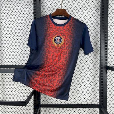 Paris Saint-Germain 2025-26 (CAMPEONES DE EUROPA) Red and blue Jersey Paris Saint-Germain 2025-26 (CAMPEONES DE EUROPA) Red and blue Jersey