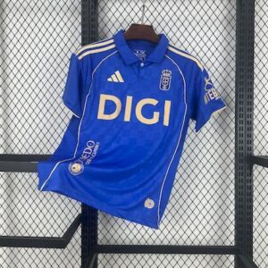 Real Oviedo 2025 26 Home Jersey
