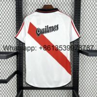 476c03bcc1874747a6ab71a6b45f81df River Plate 2000-01 Home Retro Jersey