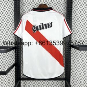 River Plate 2000-01 Home Retro Jersey - Image 2