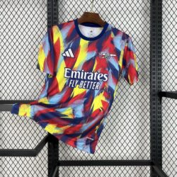 Arsenal 2025-26 Colorful pre-match training Jersey