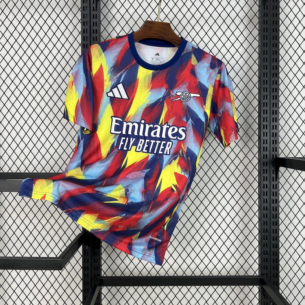 Arsenal 2025-26 Colorful pre-match training Jersey Arsenal 2025-26 Colorful pre-match training Jersey