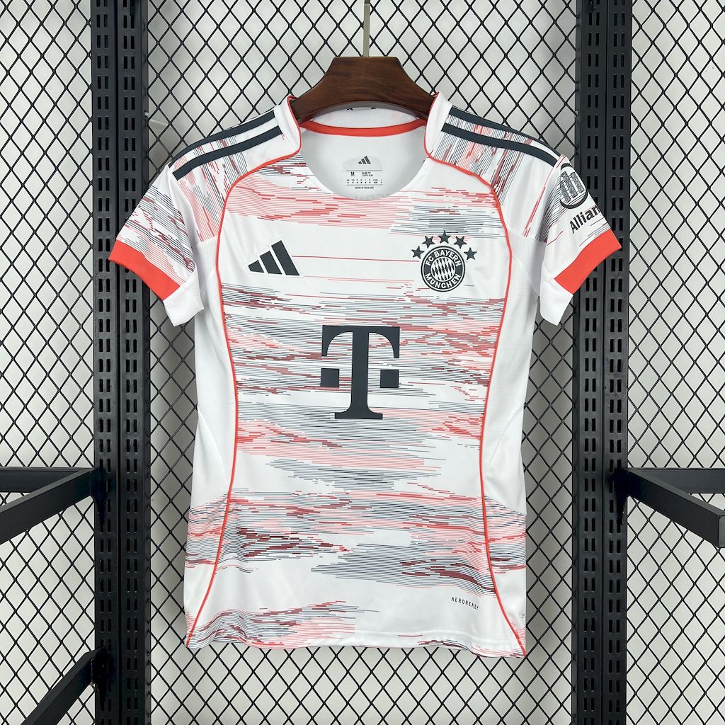 Bayern Munich 2025-26 Away Womens Jersey
