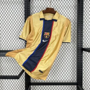 Barcelona 2001-02 Away Retro Jersey