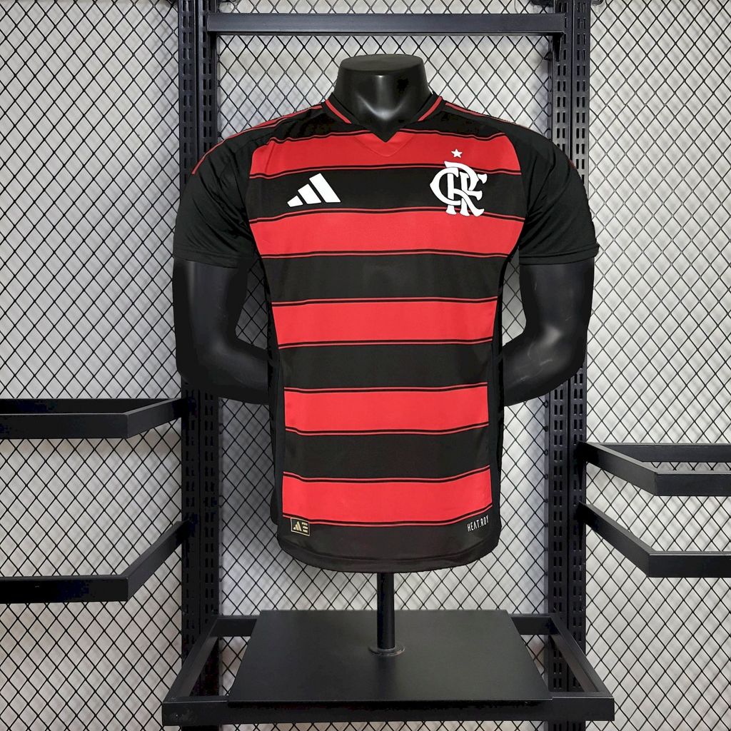 Flamengo 2025-26 Home Jersey Player Version