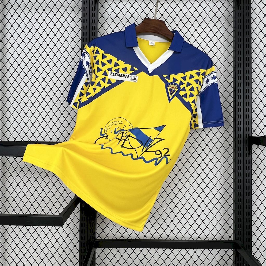 Cadiz 1991-92 Home Retro Jersey Cadiz 1991-92 Home Retro Jersey