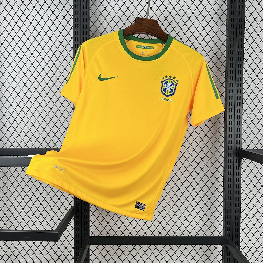 Brazil 2010 Home Retro Jersey Brazil 2010 Home Retro Jersey